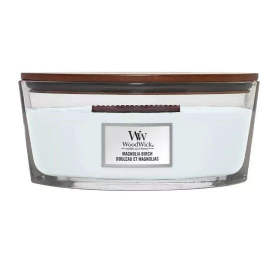 WOODWICK ELLIPSE CANDLE ŚWIECA ZAPACHOWA MAGNOLIA BIRCH 453,6G
