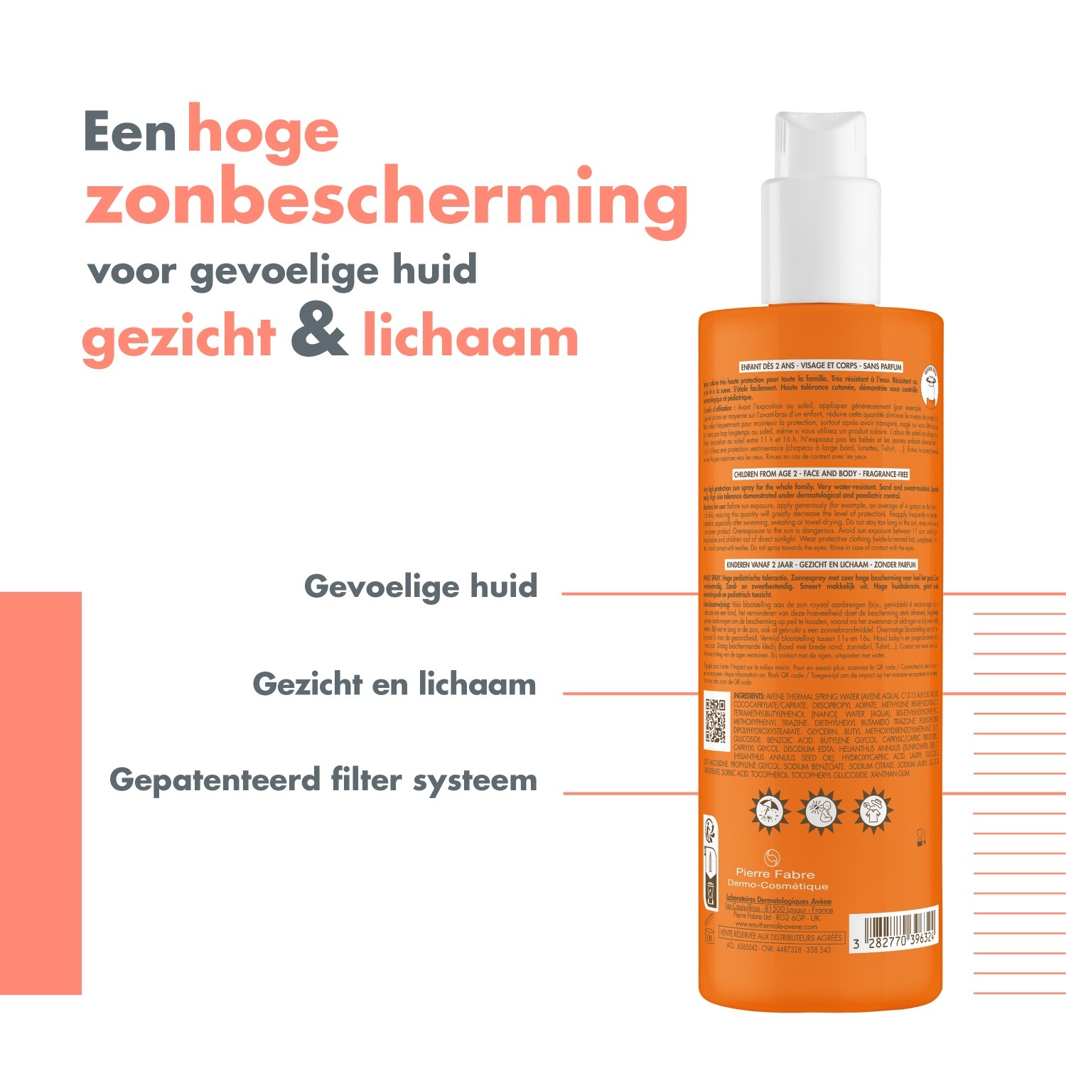 Avène Sun Spray Solaire Family Spray SPF50+ - 400 ml