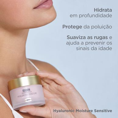 Isdinceutics Isdinceutics Prevent Hyaluronic Moisture Cream Creme Hidratante Calmante Pele Sensível 50 ml 50 ml