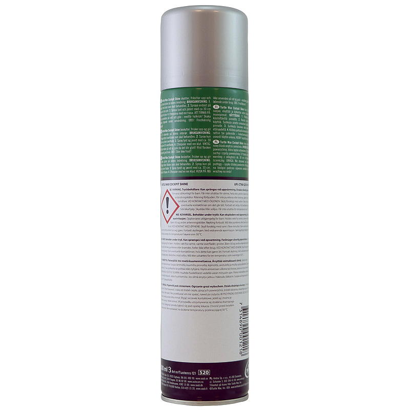 Turtle Cockpit Shine 300 ml, Turtle Wax