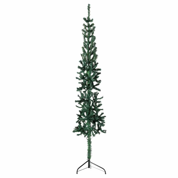 Sztuczna choinka połówka Zielony 180 cm vidaXL