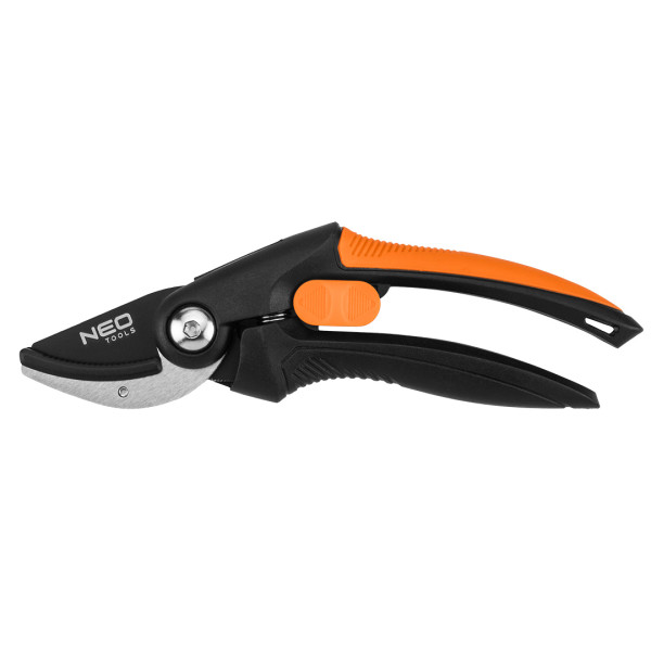 Sekator ogrodowy kowadełkowy 210mm do gałęzi 20mm NEO 15-211