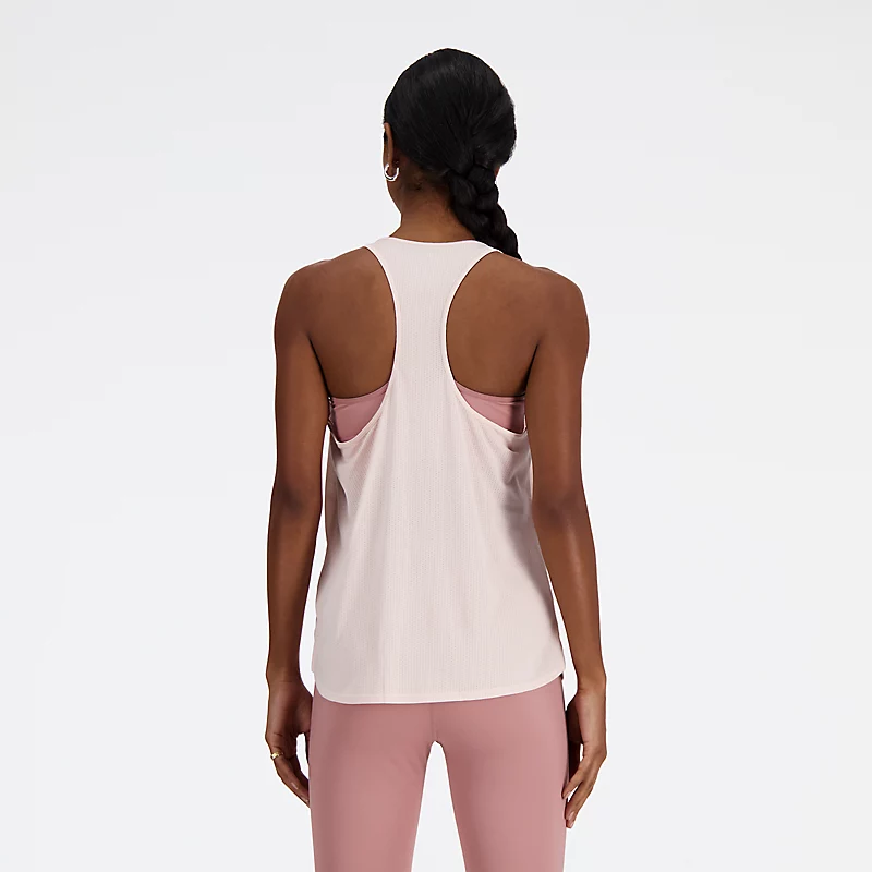 Damski top sportowy - QUARTZ PINK HEATHER