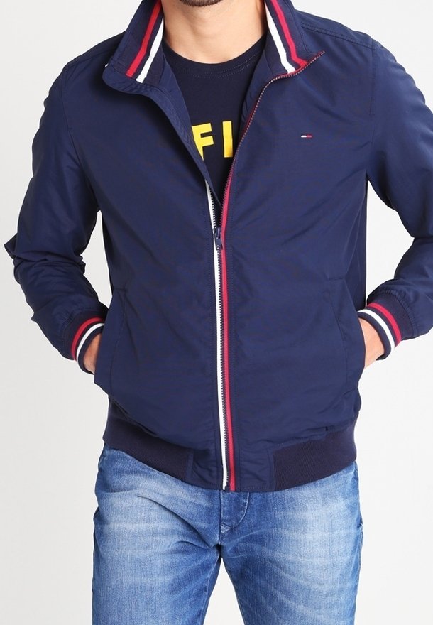 Giacca estiva Tommy Jeans - blu scuro