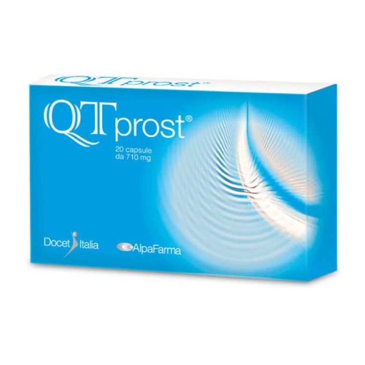Qtprost 20 capsules voor prostaatgezondheid