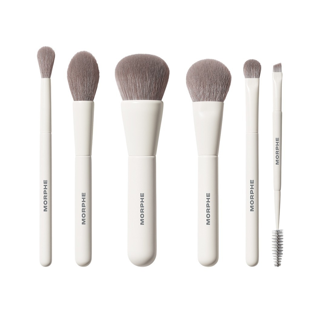Sada štětců Morphe „Along for the Glide“, 6dílná cestovní sada štětců – 1 kus