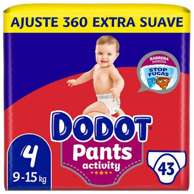 Dodot dječje pelene za aktivnosti 9-15 kg veličina 4 43 komada
