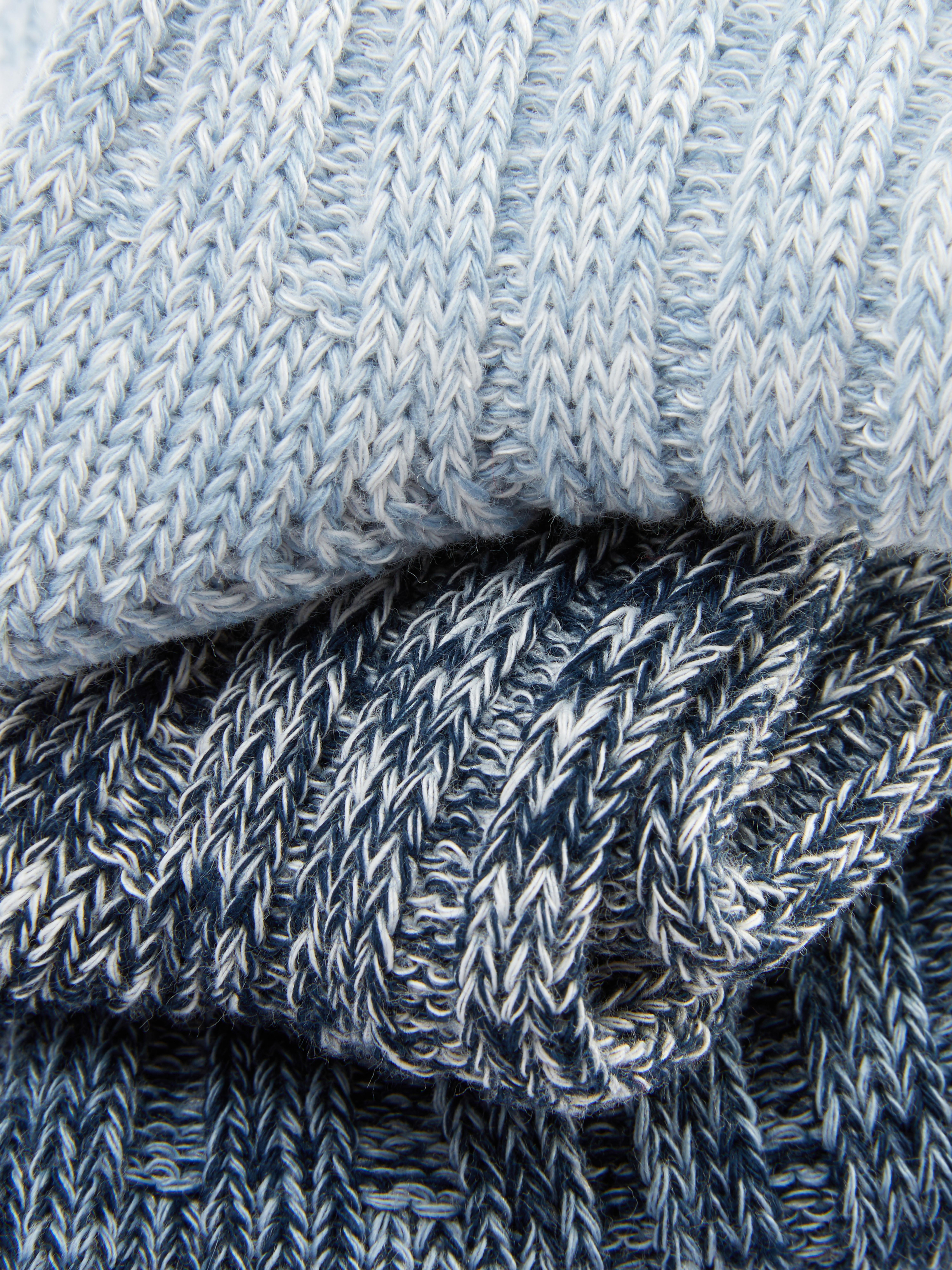 Warme Stiefelsocken, 3 Paar Drei Paar knöchellange, farblich abgestimmte Socken speziell für Stiefel
