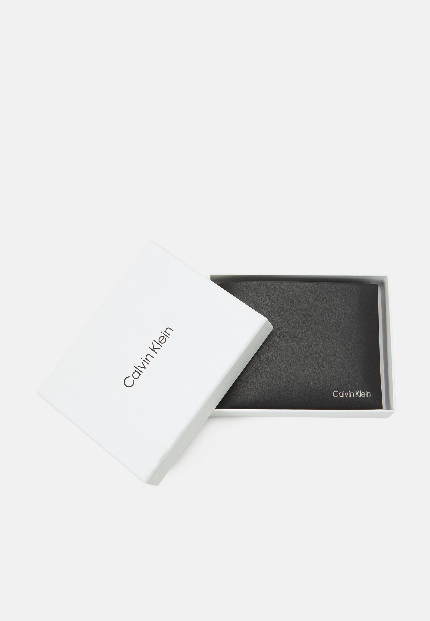 CALVIN KLEIN CONCISE TRIFOLD UNISEX - Peněženka - black