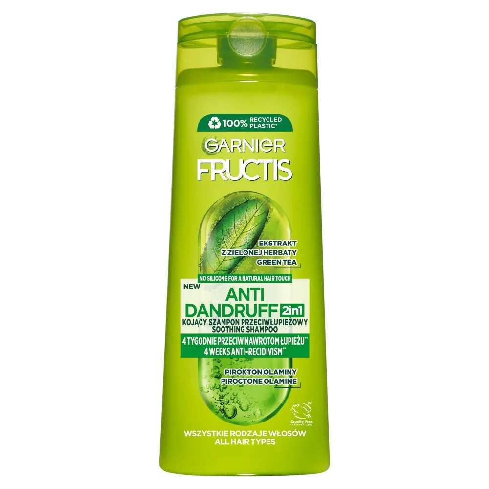 Fructis Szampon Przeciwłupieżowy Wzmacniający 2w1