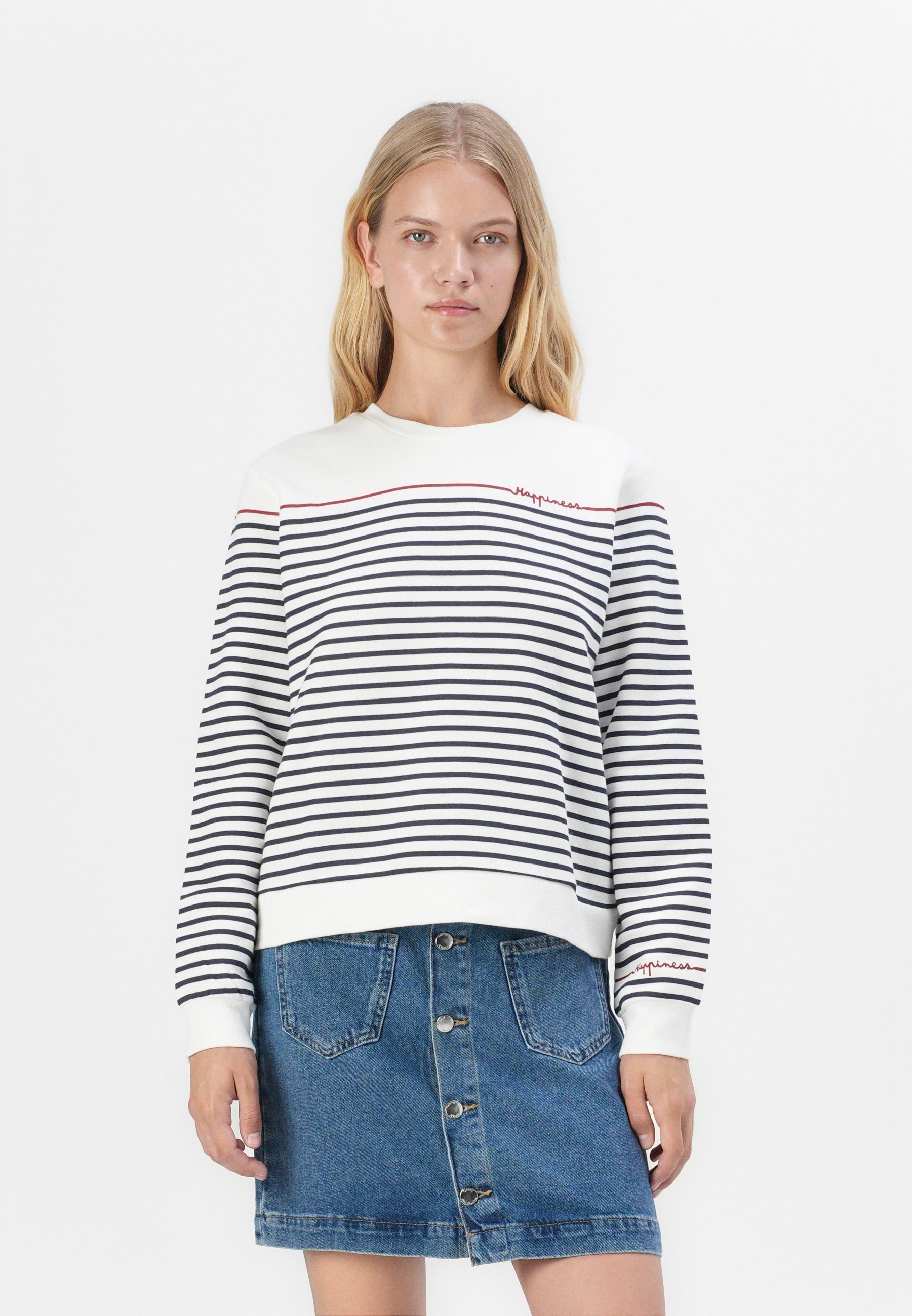 Vero Moda VMFERNANDA BOX - Felpa - Cloud Dancer