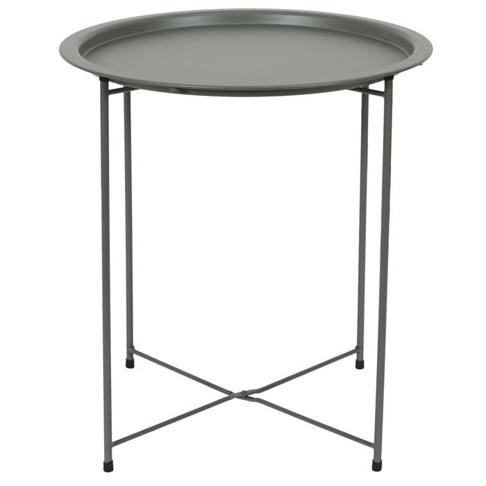 Tuintafel - Home Deco Factory - Sienna - Praktisch - Olijfgroen