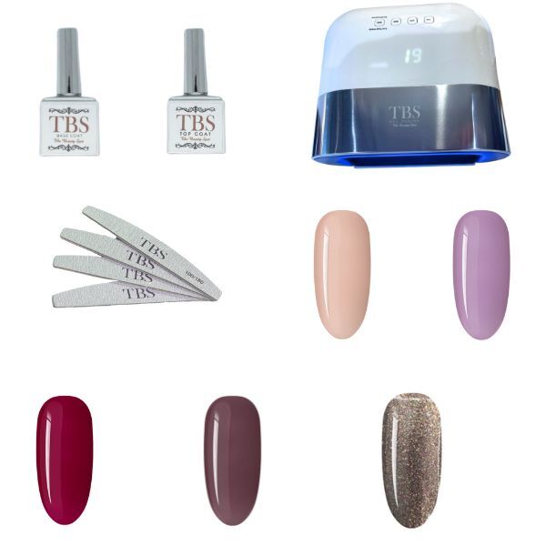 TBS gelový lak 'Advanced Bundle' - 15ml