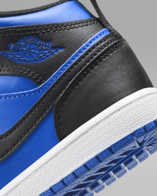 Jordan 1 Mid Younger Kids' Shoes