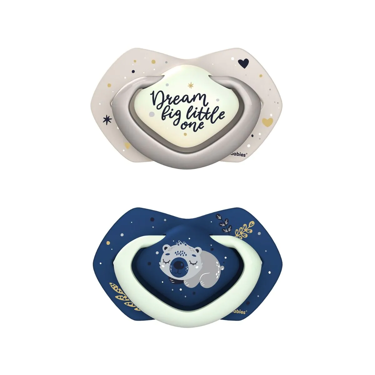 Canpol Babies Smoczek silikonowy symetryczny Sleepy Koala 0-6m Blue