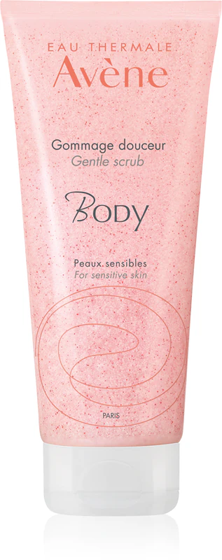 Esfoliante corporal suave Avène para pele sensível