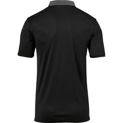  Camisa Pólo Offense 23 Preto/antracita/lima Amar Uhlsport