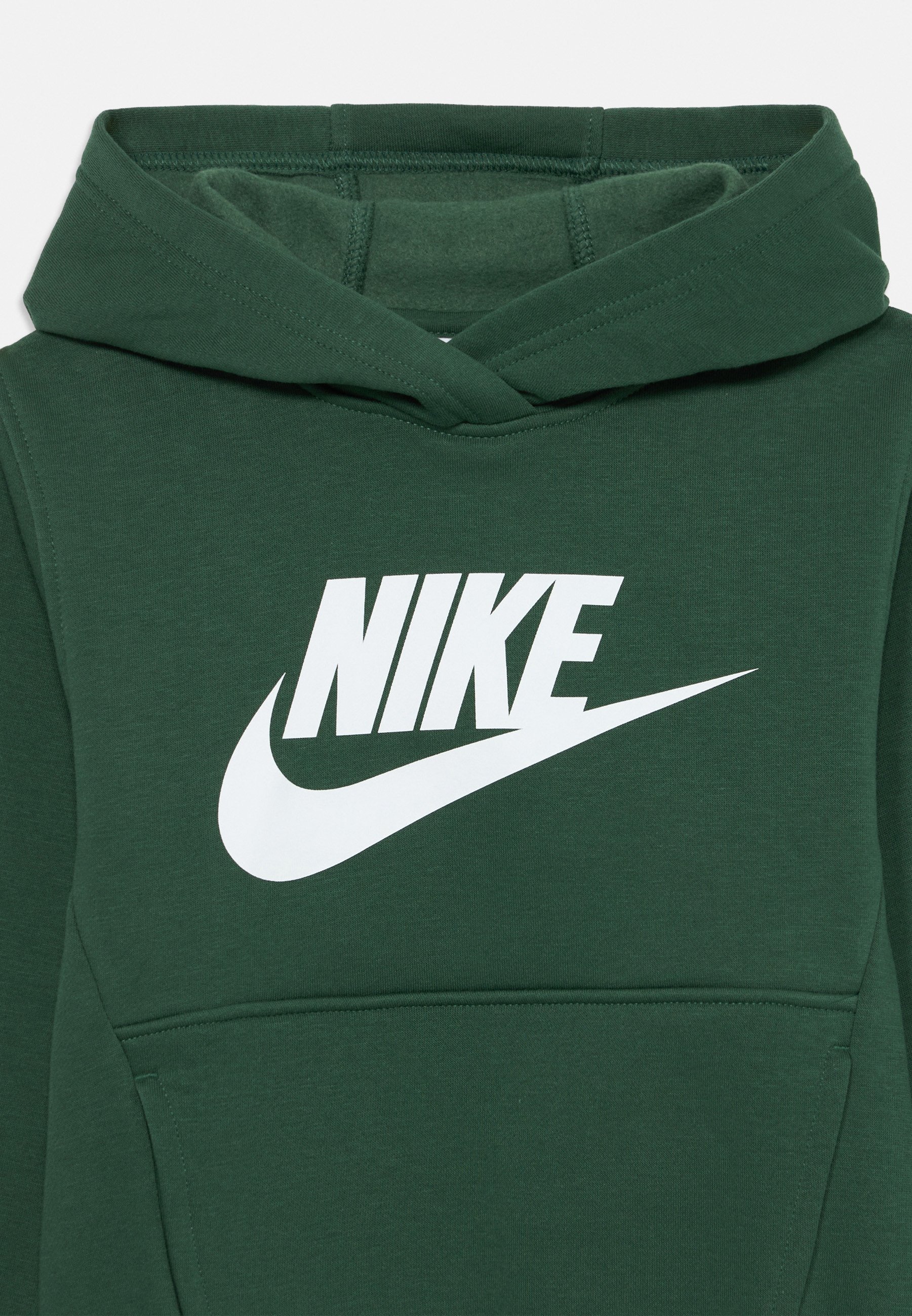 Felpa con cappuccio Nike Sportswear CLUB UNISEX - verde scuro