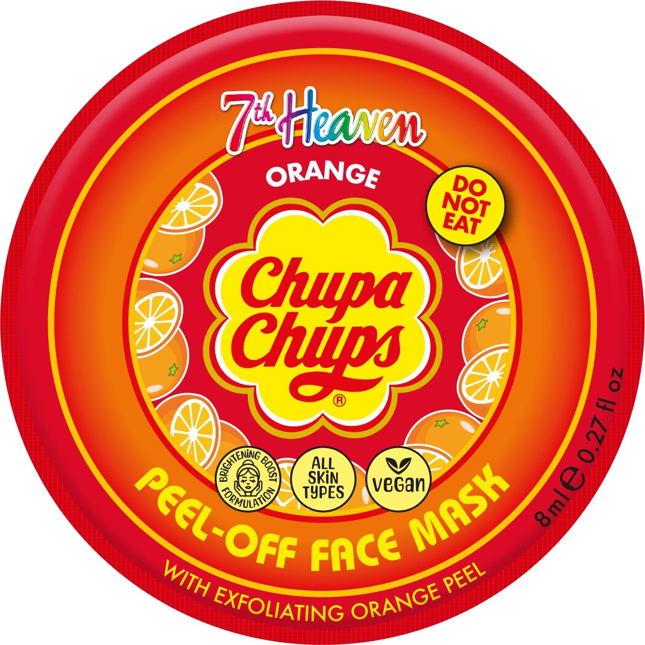 Chupa Chups Peel Off sejas maska apelsīnu peel-off sejas maska Sejas maskas
