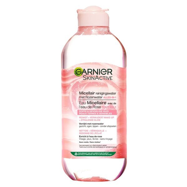 Garnier SkinActive micelárna čistiaca voda s ružovou vodou<br>400ml - Citlivá pleť