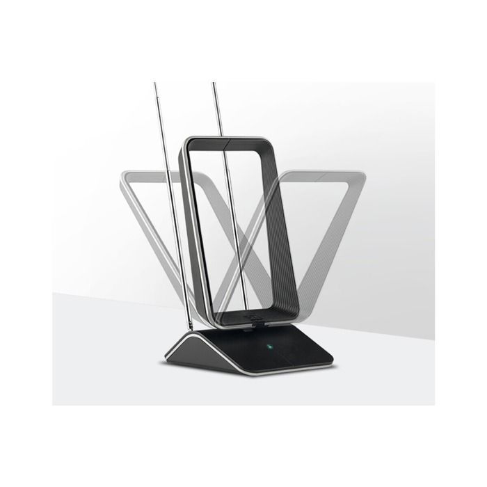 One For All SV 9465-5G Indoor Passive DVB-T/T2 Telescopic Antenna, Black