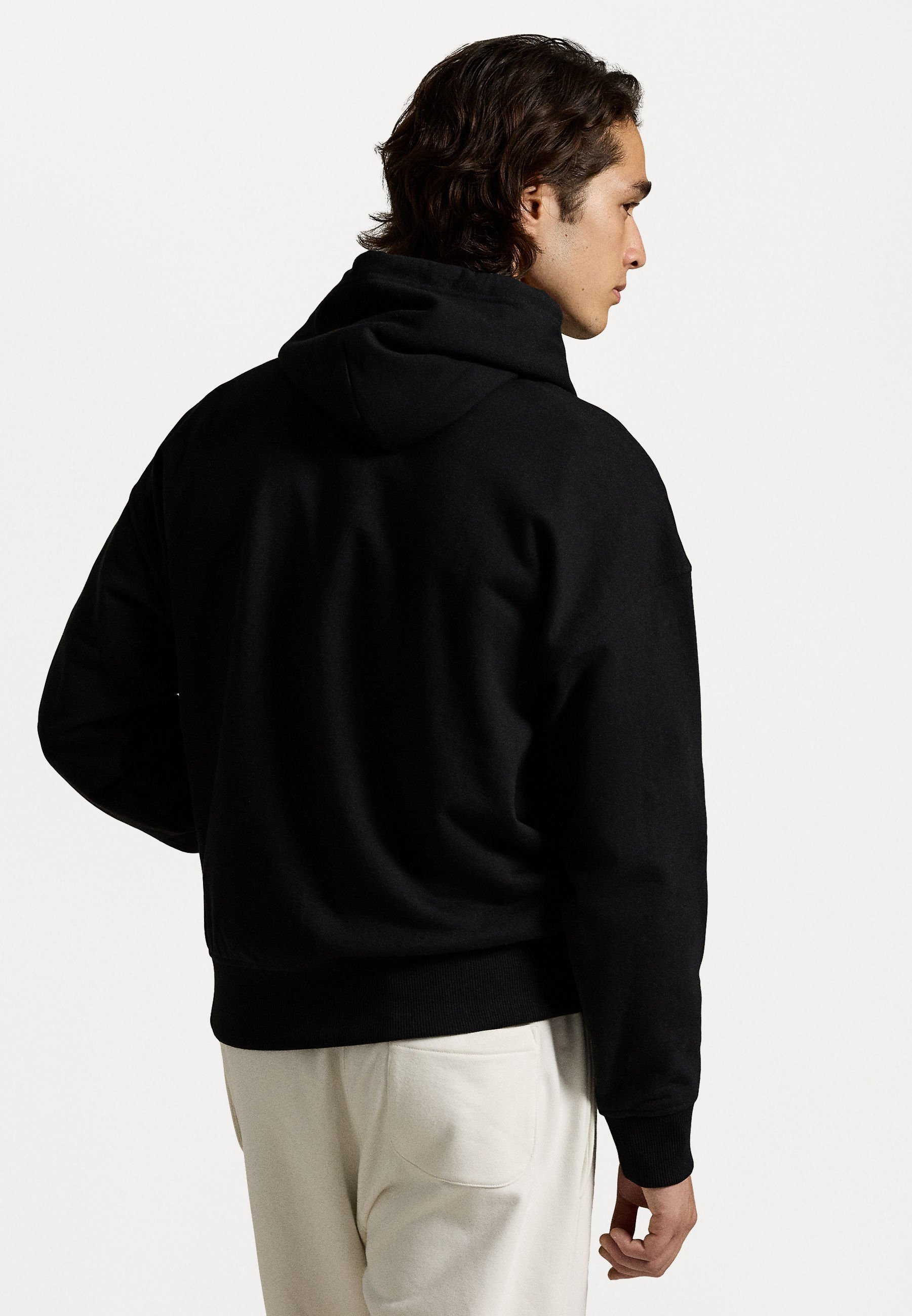 Felpa con cappuccio Polo Ralph Lauren RELAXED FIT con logo - Felpa - nera
