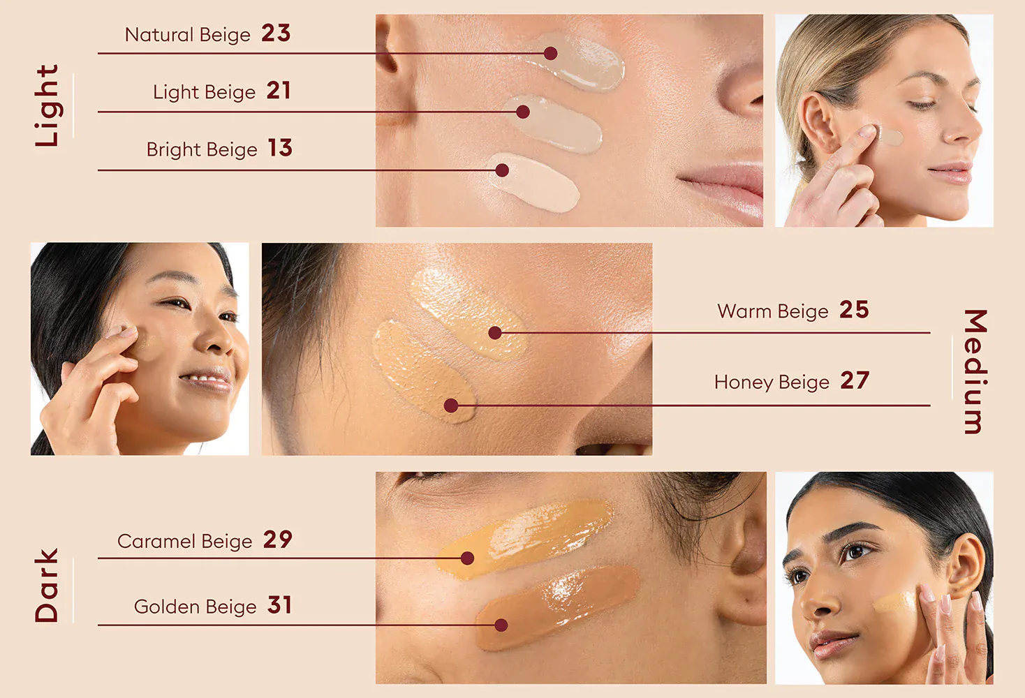 Missha M Perfect Cover Krem BB SPF 42 PA+++ Warm Beige No 25