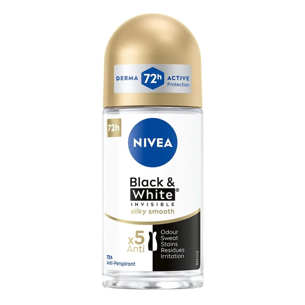 Nivea Deo Roll-On Black&White Silky Smooth