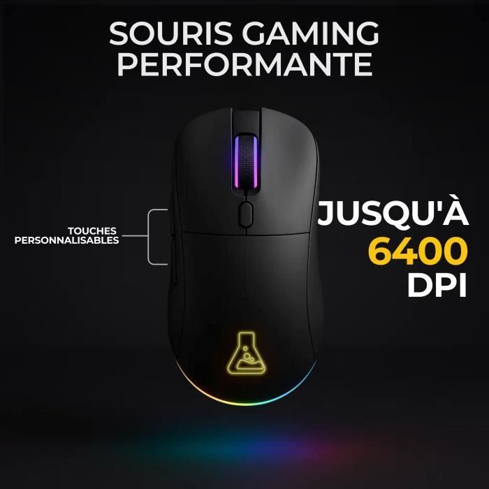 Kit gaming wireless - THE G-LAB - TUNGSTEN EX COMBO - Tastiera + mouse - 32 macro configurabili