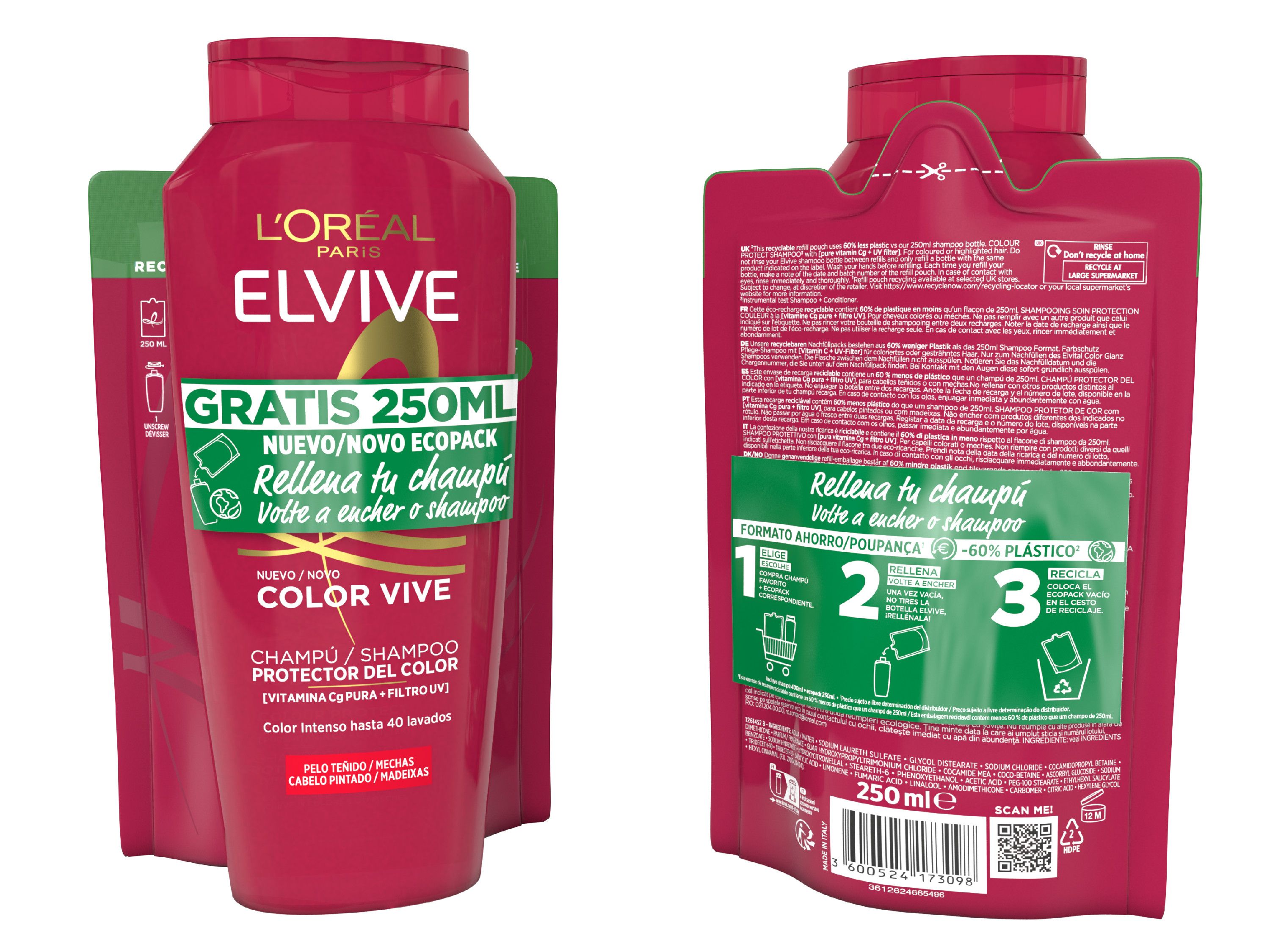 ELVIVE Color Vive šampon, zamjena za kosu šamponi