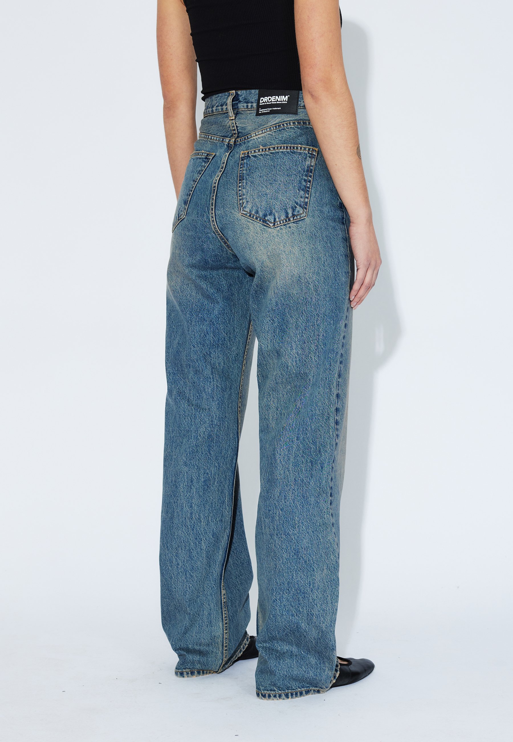 Dr.Denim ECHO - Rechte jeans - Stray Sky Peach