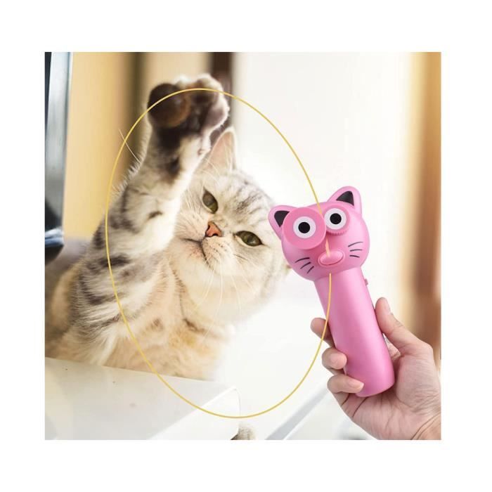 Jouet interactif pour chat - Zip String - Lanceur de corde - Bleu - Intérieur - Mixte