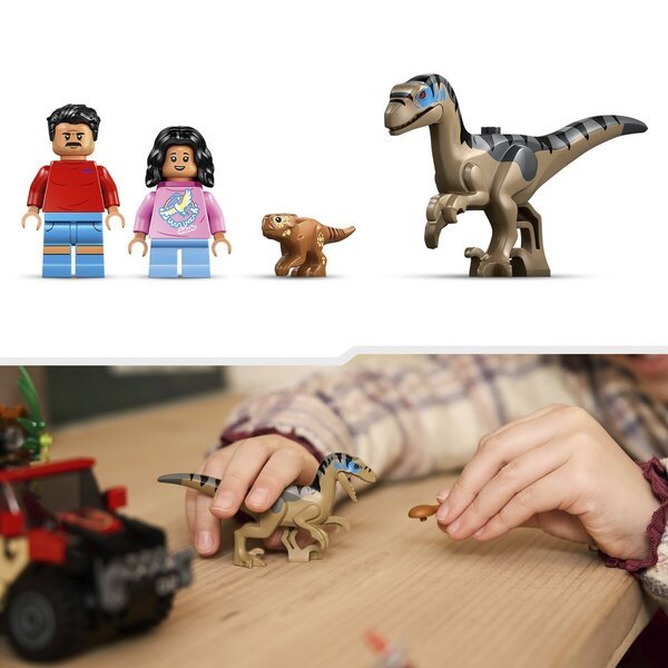 LEGO Jurski svet 76972 Terenska raptorska lovska divjad
