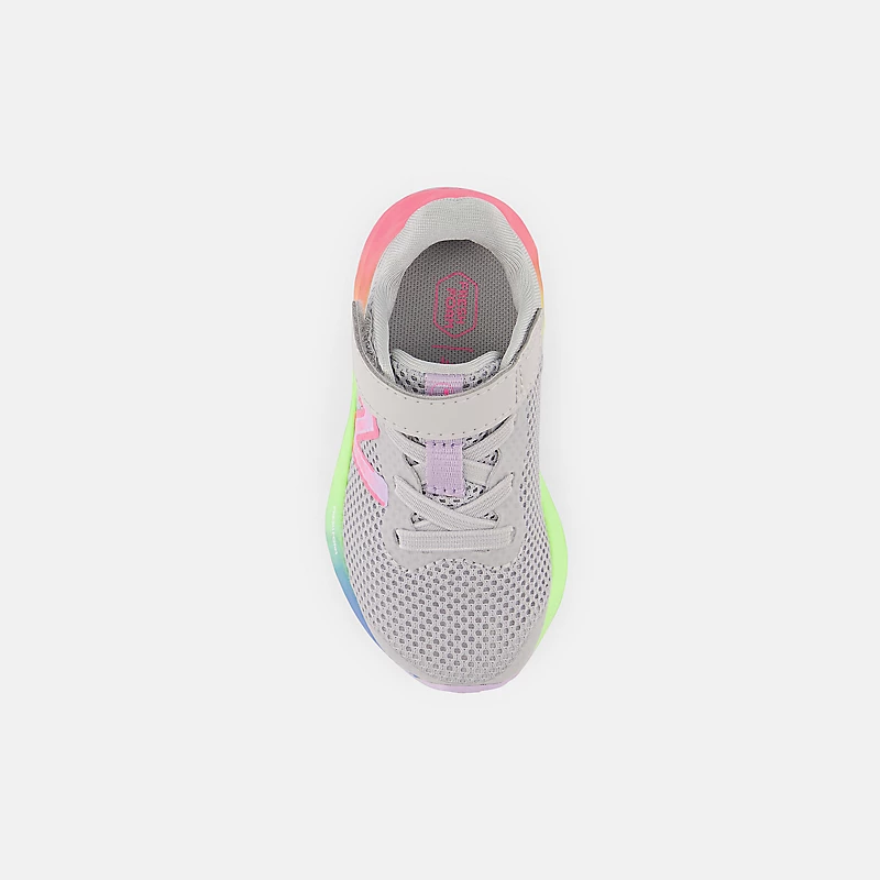 Παιδικό Δαντελένιο Μπλούζα Bungee από Fresh Foam Arishi v4 με Κορδόνι στο πάνω μέρος - Ελαφρύ Αλουμίνιο με Κυβερνολιλά και Νέον Ροζ