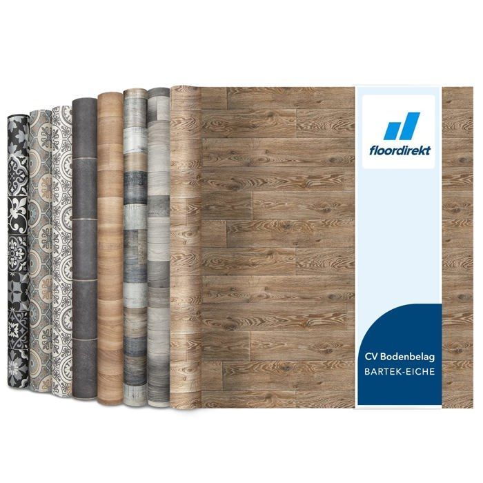 Bartek-Oak, Raymond 4, suelo de baldosas con aspecto de madera, 200 x 200 cm