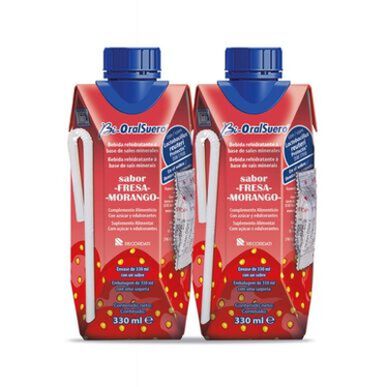 Bi-Oral Suero Strawberry 2 x 330 ml