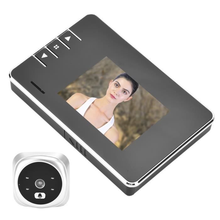 Campanello intelligente EBTOOLS, videocitofono intelligente, schermo LCD TFT da 3 pollici, telecamera a infrarossi per visione notturna