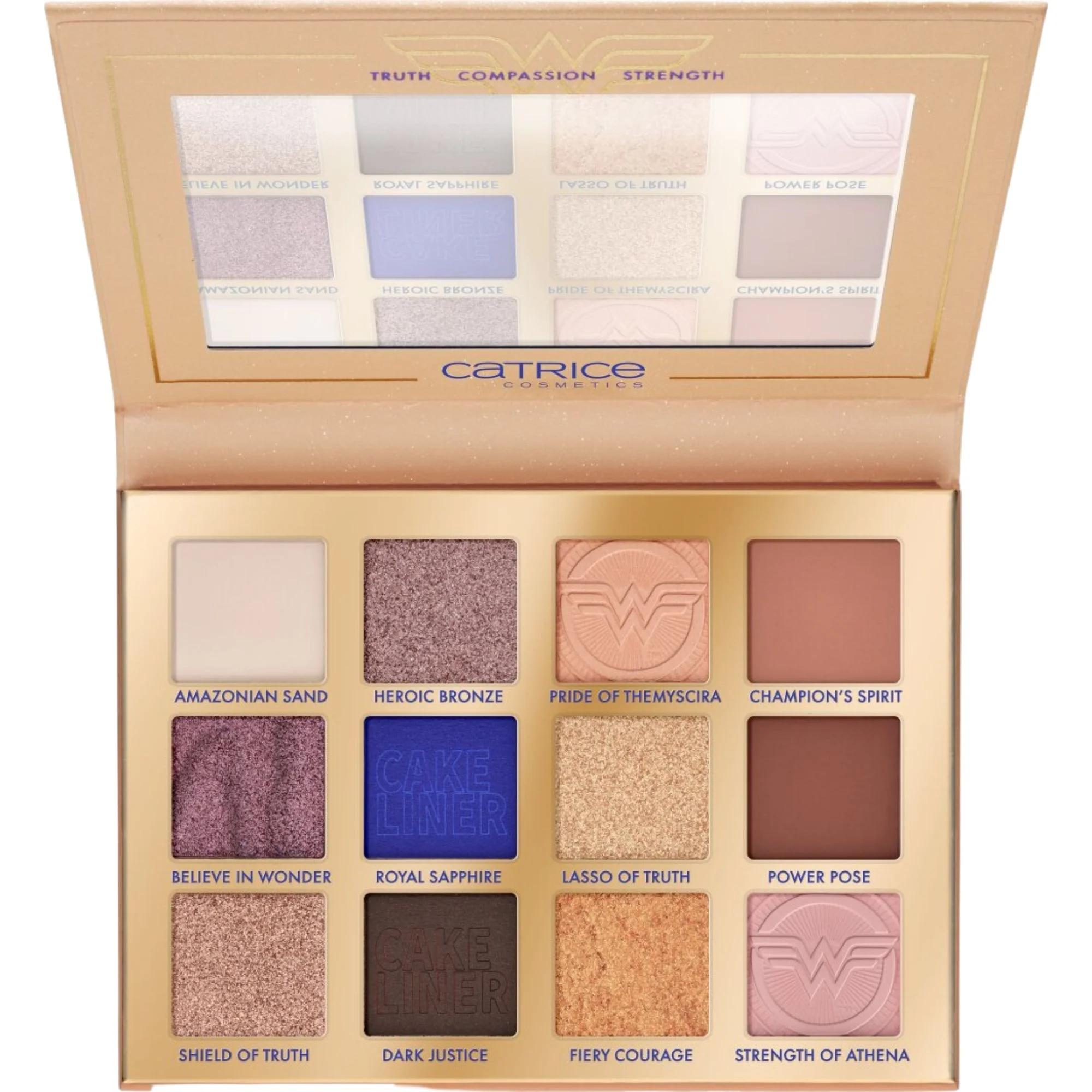 Occhi Wonder Woman Palette Ombretti - Palette occhi, Ombretto compatto