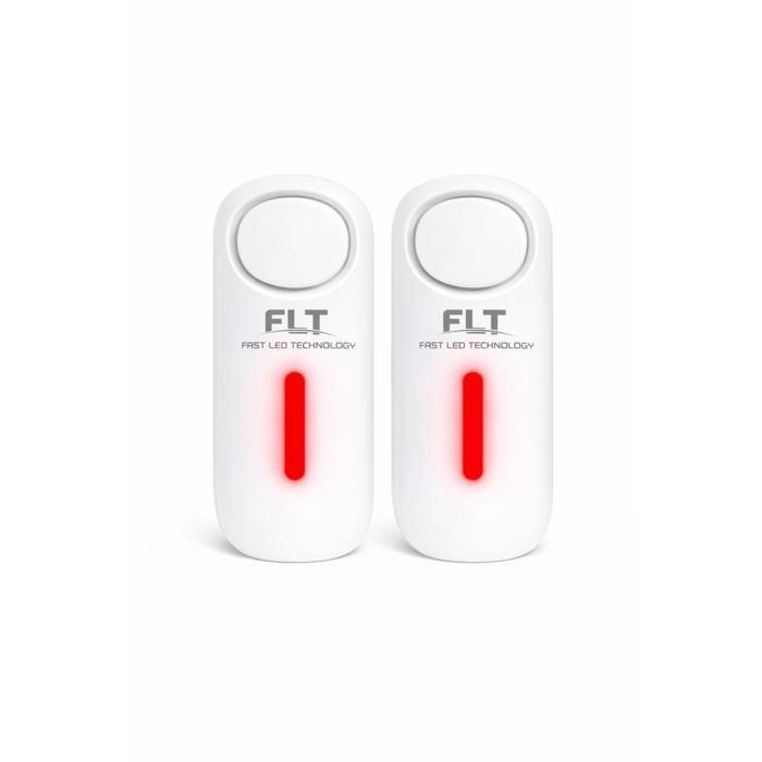 EXPERT KIT - Powerful wireless alarm ready to install - 2 remote 120dB sirens - ideal for apartments, garages, and cellars
