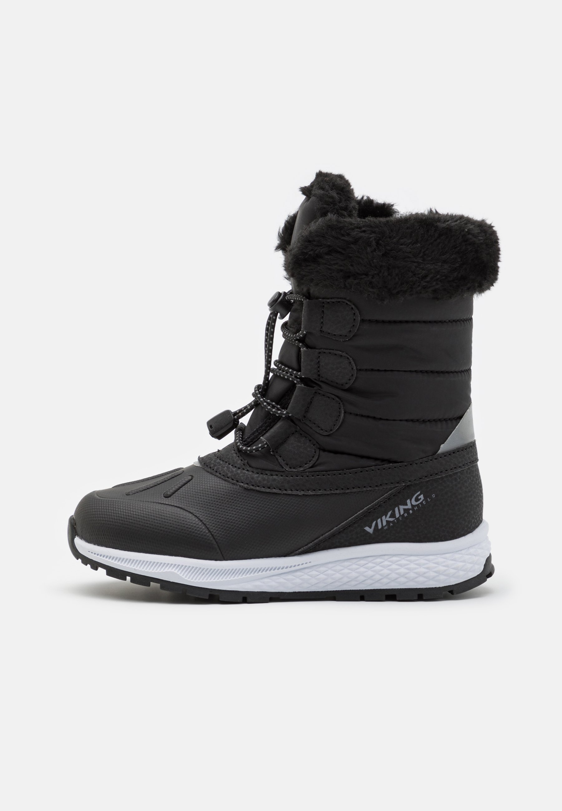 Viking EQUIP WARM WP ZIP UNISEX - Winterlaarzen - zwart/graniet