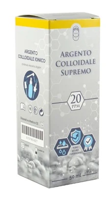 Silber-Tropfen Coll Supr 20 ppm 50 ml
