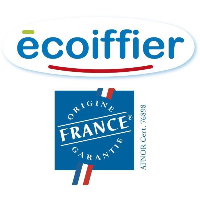 Ecoiffier Toys - Charcoal Barbecue + 16 Accessories - Children's Garden Tools - Made in France