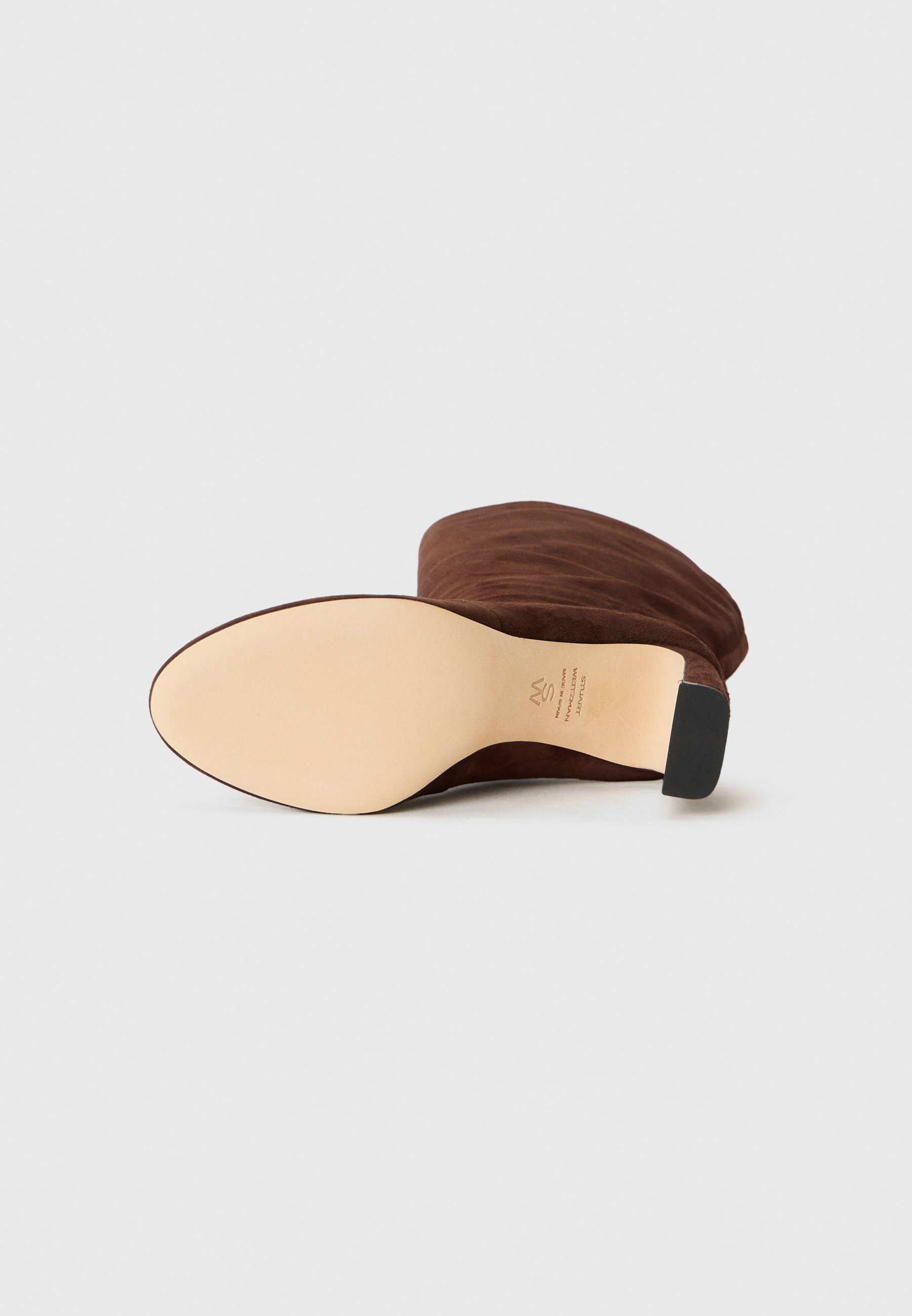Stuart Weitzman BABETTE TUBO - Stivali con tacco alto - noce