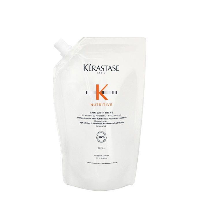 Kerastase Nutritive Bain Riche Refill 500ml - eco-refill nourishing shampoo