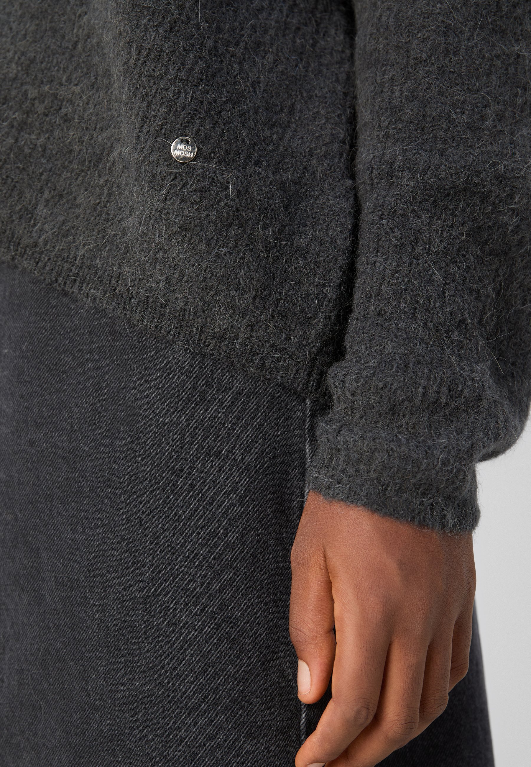 Mos Mosh THORA V-NECK - Gilet - phantom