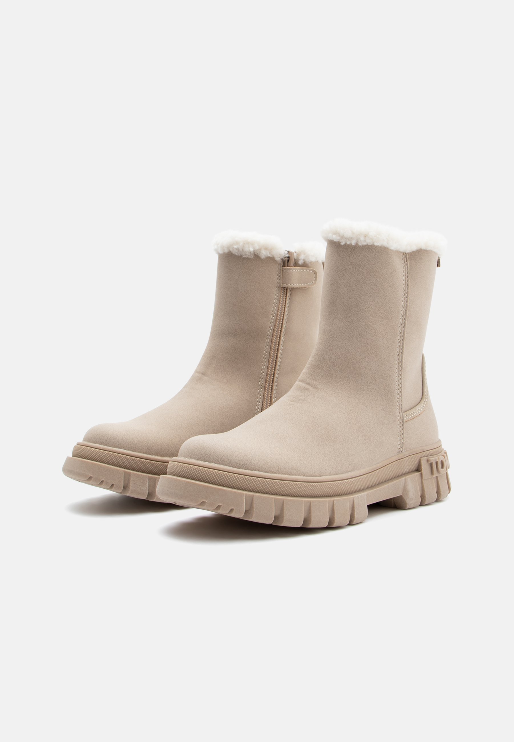 Tommy Hilfiger MICHIGAN UNISEX - Gummistøvler - taupe