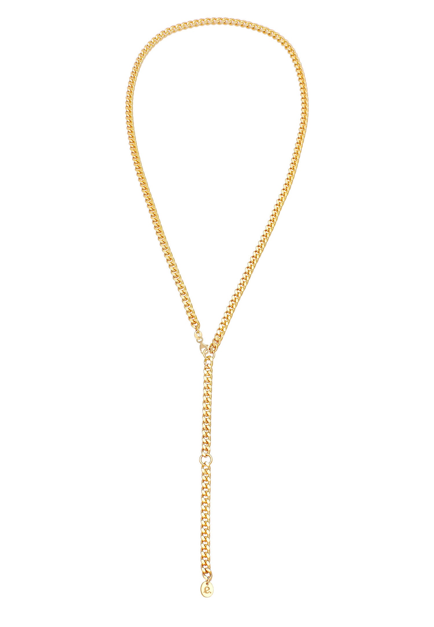 Elli PREMIUM Femmes Chaîne en Y Couches Look Réglable en Argent Sterling 925