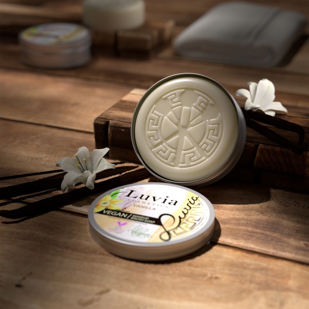 Luvia Brush Soap - Vanilla