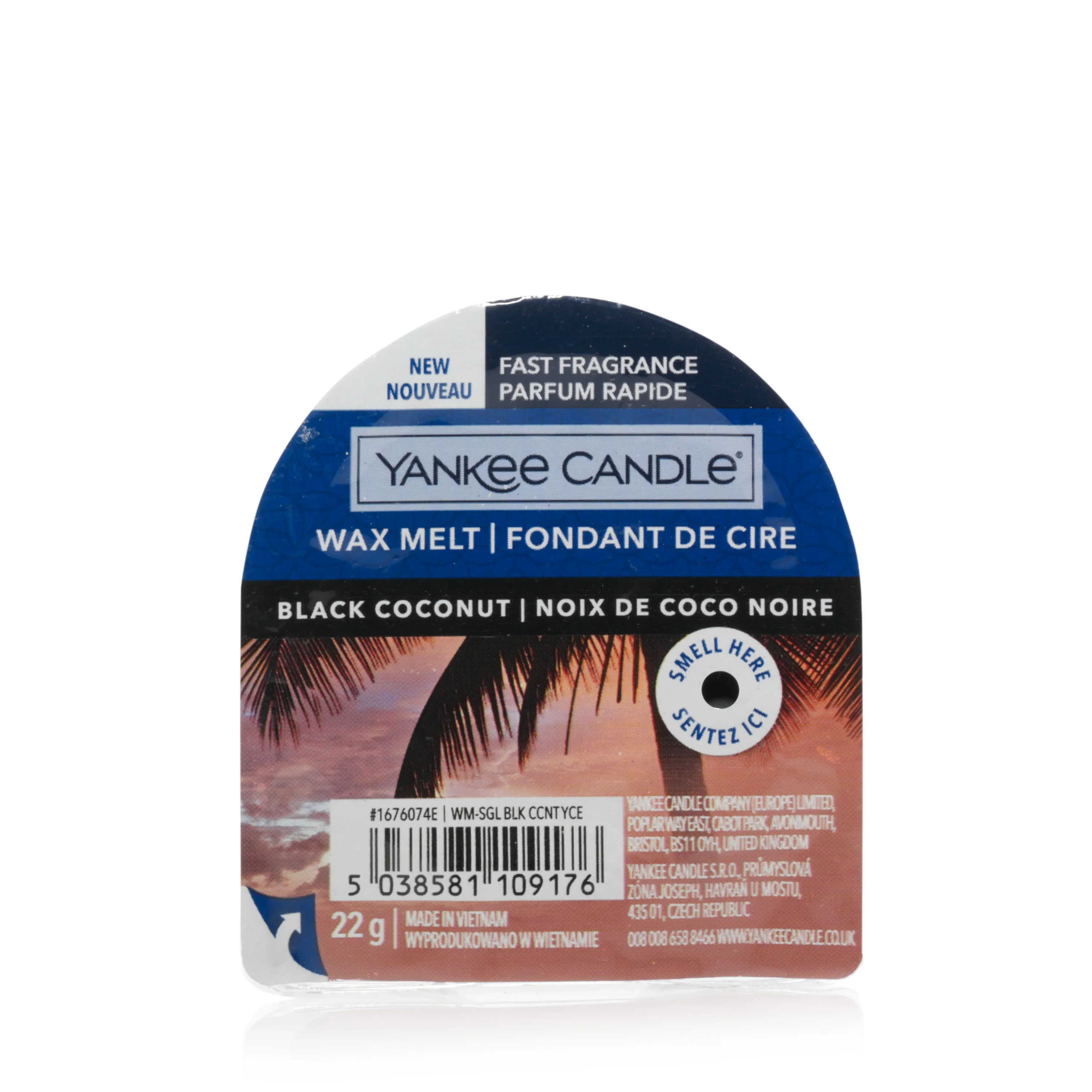 Wax Melts Black Coconut - Candela Profumata