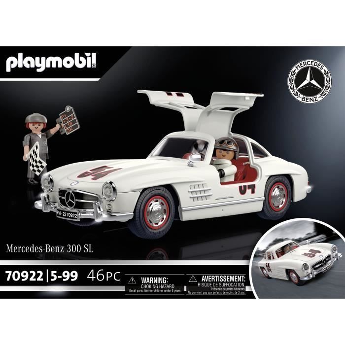 PLAYMOBIL 70922 Mercedes-Benz 300 SL, Classic cars, Adulte, Voiture de collection